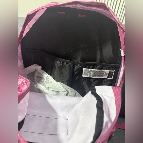 JanSport Pink Floral Backpack - Picture 5 of 5